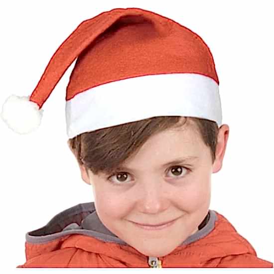 Happyland Elyaf Noel Baba Yılbaşı Şapkası Çocuk 1 Adet (3- 6 Yaş)