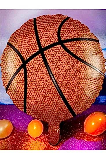 Happyland Basketball Topu Folyo Balon Basketbal Konsept Doğum Günü Balon