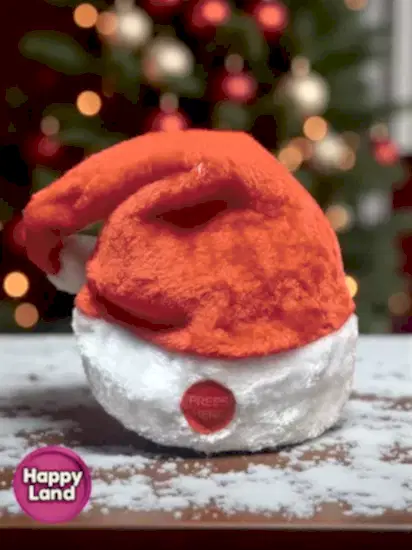 Happyland Yılbaşı Şapkası Hareketli Müzkli Noel Baba Şapkası 38 cm HAPPY20251M