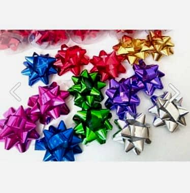 Happyland Renkli Fiyonk Süs Hediye Paketi Süsü - 100 Lü