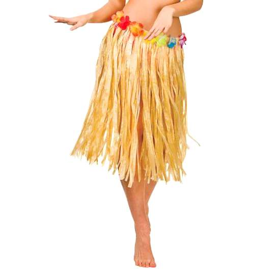 Happyland Hawai Konsept Etek Kızılderili Eteği Püsküllü Etek Kostüm Eteği Gösteri Eteği Çiçekli
