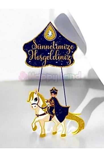 Happyland Sünnetimize Hoşgeldiniz Kapı Süsü
