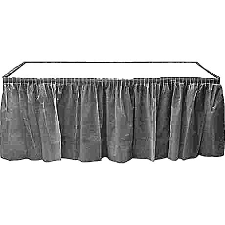 Beyaz Renk Plastik Masa Eteği 1 Adet