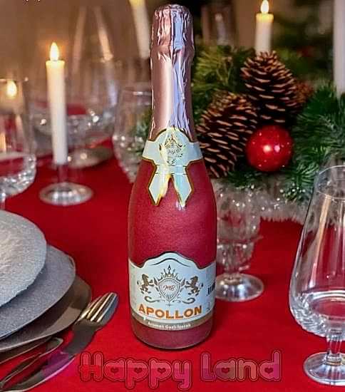 Alkolsüz Patlatmalık Gösteri Şampanyası Simli Kırmızı Renk Bekarlığa Veda