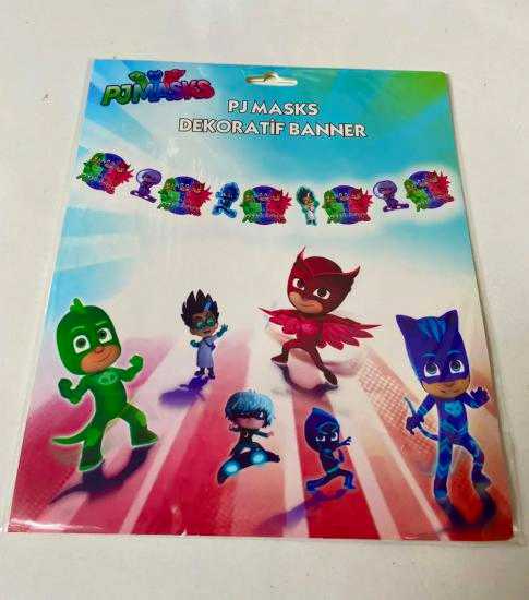 Happyland Pijamask Dekoratif Banner