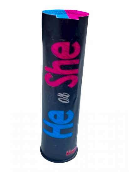 Cinsiyet Partisi Erkek Bebek Duman Efekti Sisi