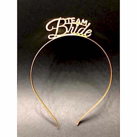 Happyland Gold Team Bride Plastik Taç