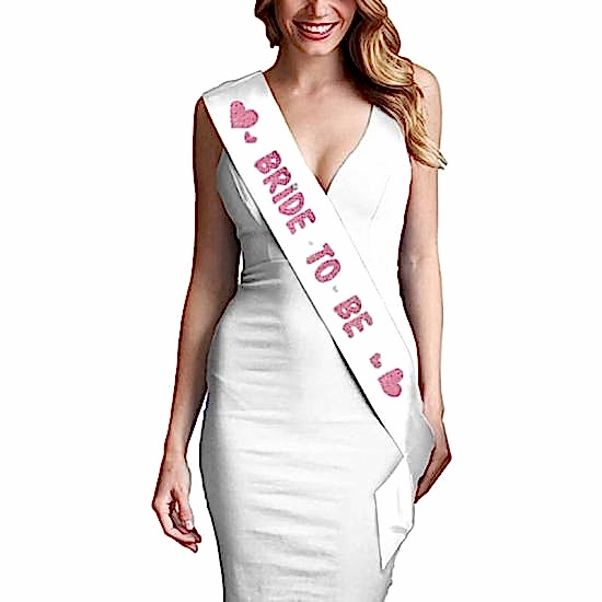 Bride To Be Kuşak, Pembe