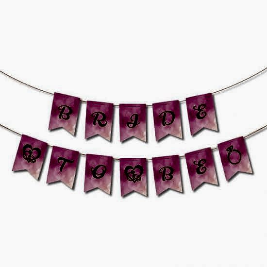 Bride To Be Pembe Uzar Yazı, 2,70 mt