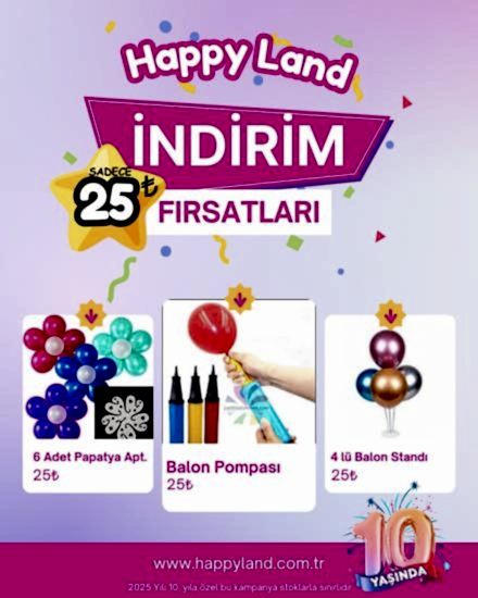 10. YILA ÖZEL BALON POMPASI KAMPANYA 