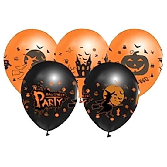 Cadılar Bayramı Halloween Balon 7 Adet