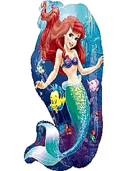 HappyLand Deniz Kızı Folyo Balon