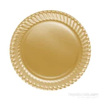 Altın Karton Tabak 8 ad