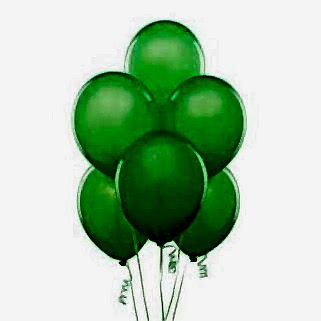 Yeşil Balon 25 Adet