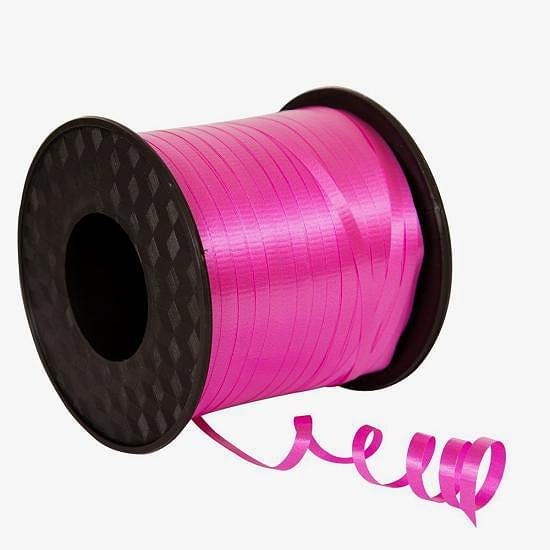 Fuşya Parlak Rafya - 8 mm x 200 metre