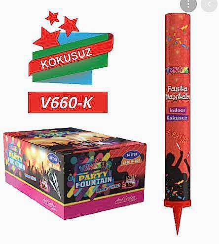 Happyland Kokusuz İç Mekan Pasta Maytabı 24 adet