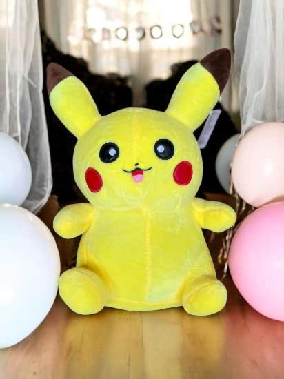 Happyland Pokemon Pikachu Peluş Oyuncak Pokemon Pikaçu Oyuncak 