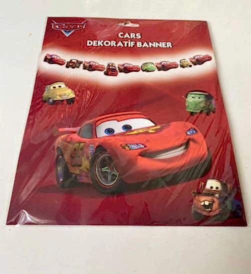 Happyland Cars Dekoratif Banner