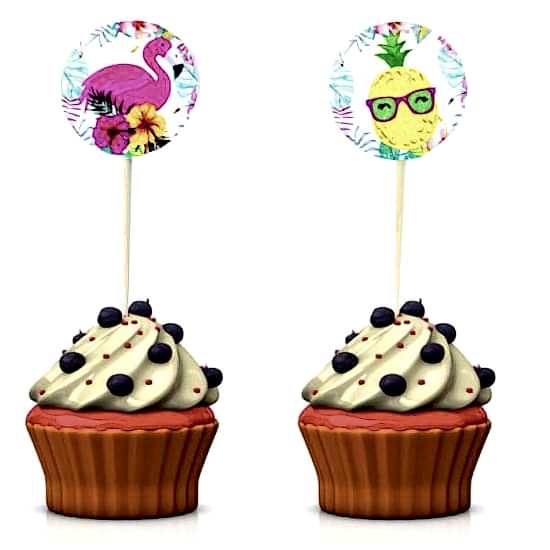 Flamingo Kürdan Süs 20 Adet