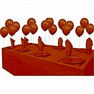 25 Kişilik Turuncu Parti Set Turuncu Doğum Günü Seti