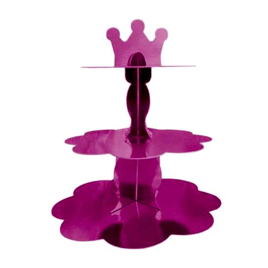 Pembe Cupcake Kek Standı