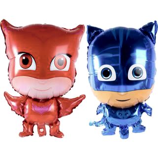 Happy Land Pj Maskeler Folyo Balon 2 adet 1Kırmızı 1Mavi