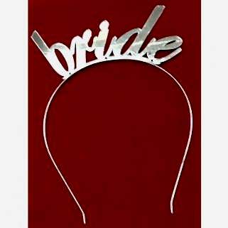 Happy Land Bride Taç Pleksi Bride Taç Gümüş Bride Taç Parlak Brid