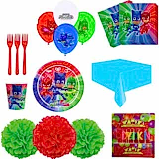 Happy Land Pj Maskeler Parti Seti 8 Kişilik