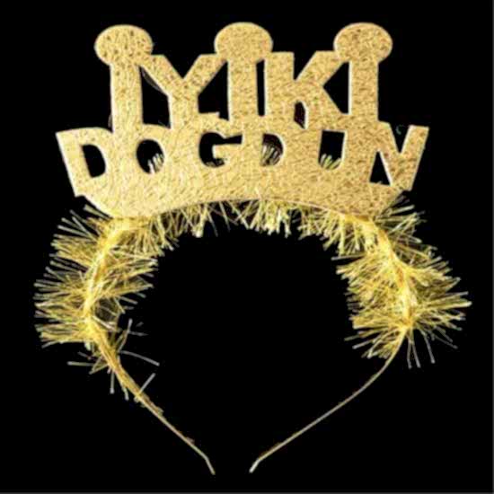 Gold Renkli İyi Ki Doğdun Taç