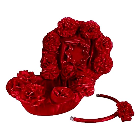 Güllü Hesaplı Sepet Tepsi Takımı