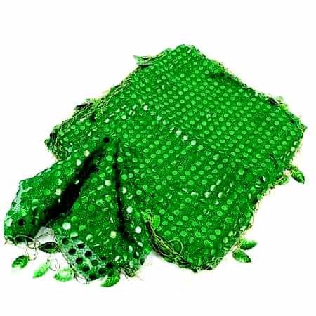 Yeşil Pullu Halay Mendili 10 adet