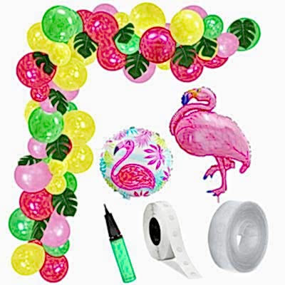 HAVAİ PARTİSİ Zİncir Balon Yapım Seti