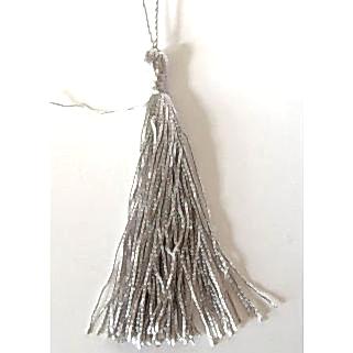 İp Püskül - Gümüş Rengi