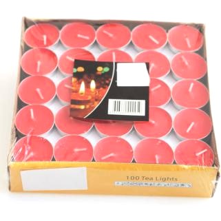 happyland Tealight Mum Kırmızı 50 adet