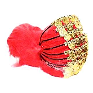 Nedime Tacı Kırmızı Paralı Kına Tacı Özel 10 Ad Kına Malzemeleri