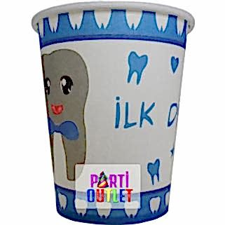 İlk Dişim Bardak Mavi 8’li