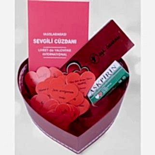 Sevgiliye Süpriz Kalp Kutu