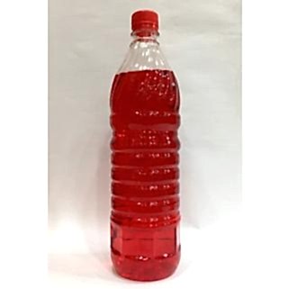 Kırmızı Kandil Yağı Kokusuz İç Mekan Kandil Lambası 1lt