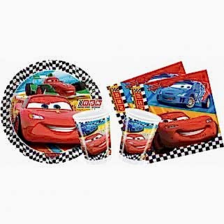 Cars Süper Parti Seti 16 Kişilik