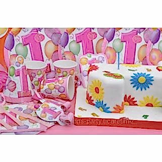 1 Yaş Kız Parti Seti ’’24 Kişilik’’