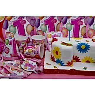 1 Yaş Kız Parti Seti ’’16 Kişilik’’