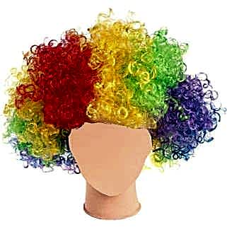 Peruk (Bonus Peruğu) Rengarenk