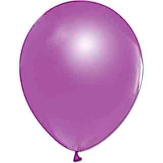 Baskısız Metalik Lila 100 Adet