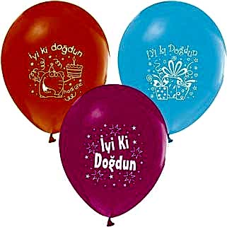 İyiki Doğdun Karışık 100 Adet