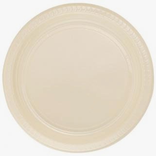 Krem Plastik Tabak 22 cm 25’li