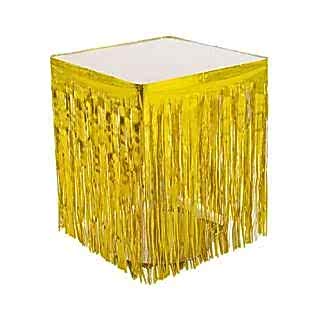 Metalize Altın Masa Kenarı Eteği