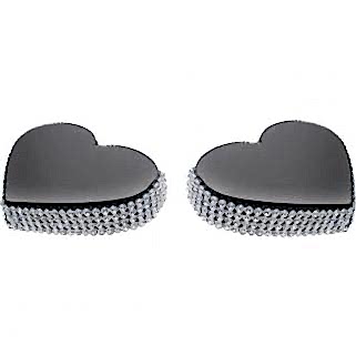 Yüzük Yükseltici Kalpli İkili Set Taşlı Gümüş Pk:2