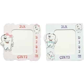 Resim Çerçevesi Karton Magnetli İlk Dişim Diş Buğdayı (25 Adet)