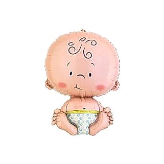Hoşgeldin Bebek Supershape Folyo Balon