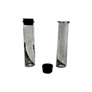 Tüp Şişe 12 Adet Tüp Cam Şişe Mantar Tıpalı 2 cm * 9 cm